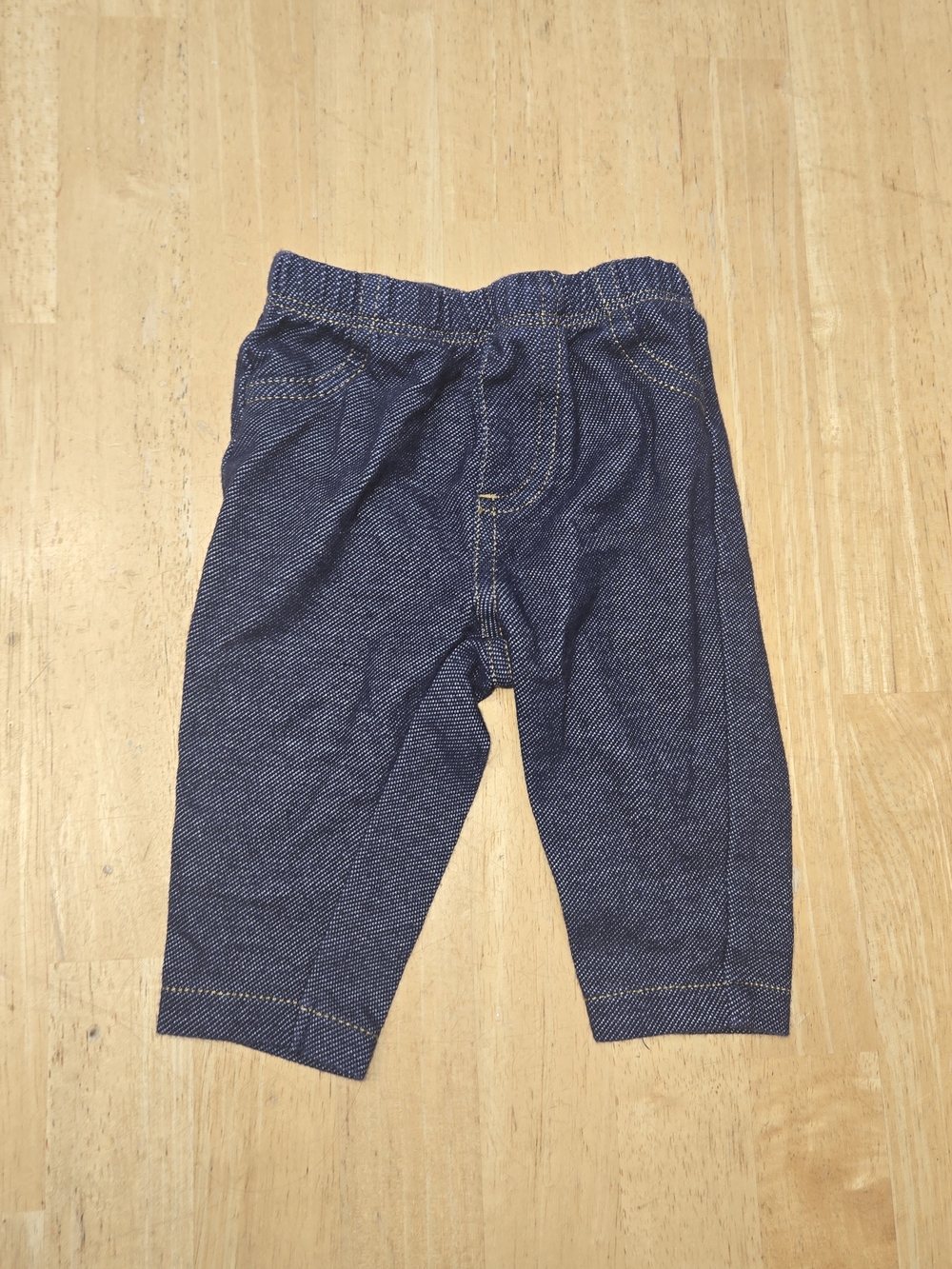 Carter's Dark Blue Denim-Style Leggings